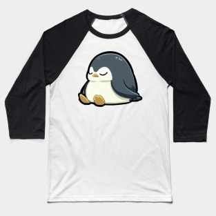 Sleeping Penguin Baseball T-Shirt